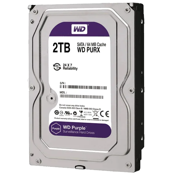 2TB Hard Drive – Used | 3.5” / 2.5” HDD