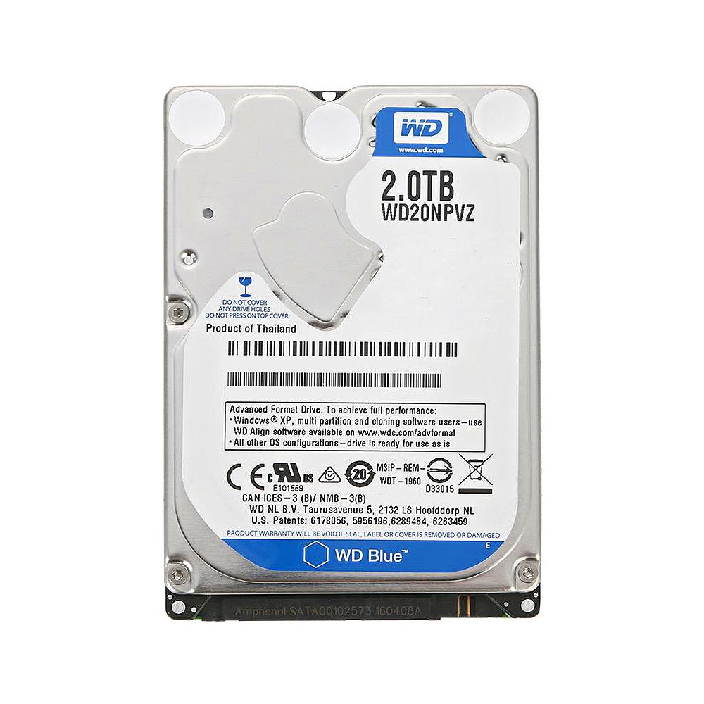 2TB Hard Drive – Used | 3.5” / 2.5” HDD