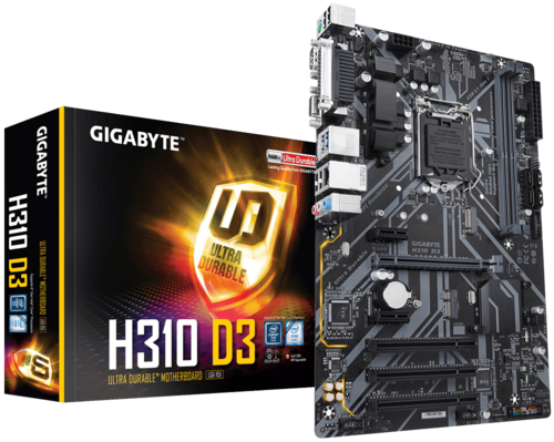 Gigabyte H310 Motherboard – Intel 6th & 7th Gen Support | DDR4 | Stable Performance Used