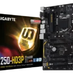 Used Gigabyte B250 Motherboard – Intel 7th Gen Support | DDR4 | Reliable Performance