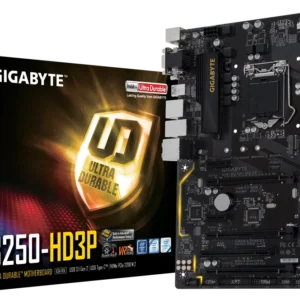 Used Gigabyte B250 Motherboard – Intel 7th Gen Support | DDR4 | Reliable Performance