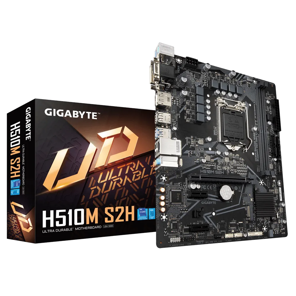 Gigabyte H510 Motherboard – Intel 10th & 11th Gen Support | DDR4 | High Performance Used