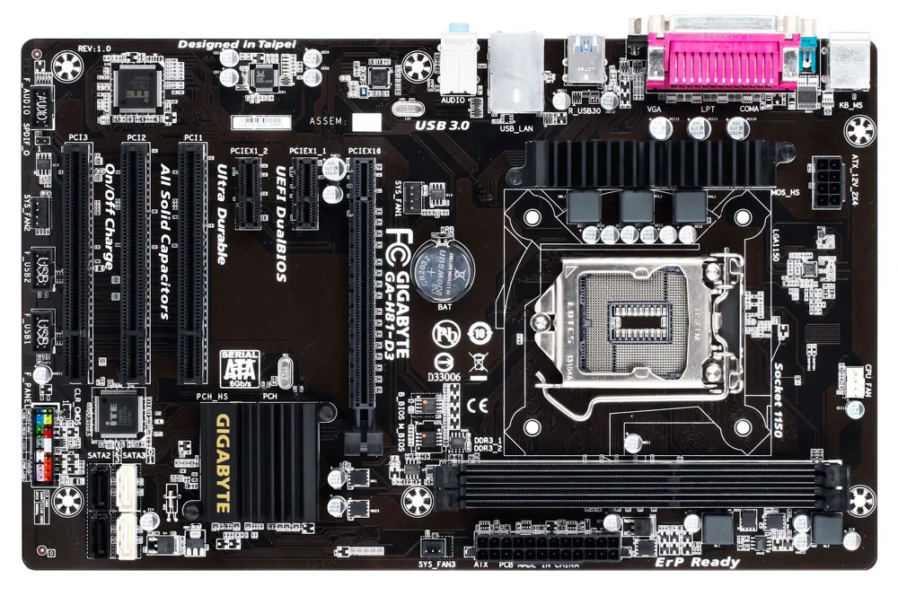 Used Gigabyte H81 Motherboard – Intel 4th Gen Support | DDR3 | Reliable Performance - Image 2