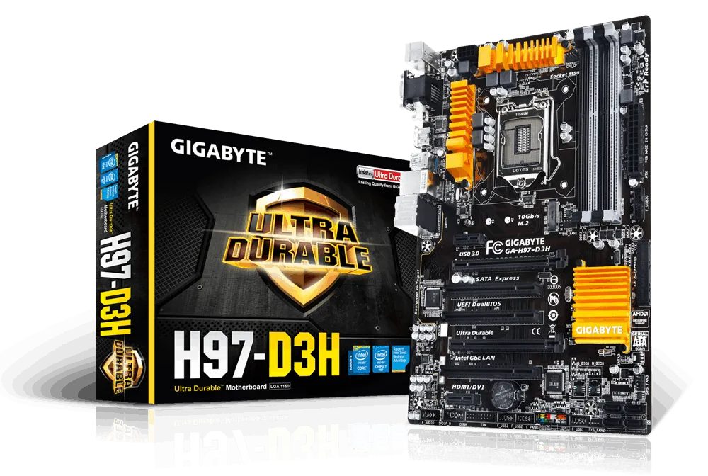 Used Gigabyte H97 Motherboard – Intel 4th Gen Support | DDR3 | Reliable Performance