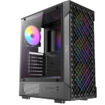 ANTEC VCX320 ARGB Mid-Tower Gaming Case – Tempered Glass High Airflow RGB Cabinet