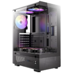 ANTEC VCX300 ARGB Mid-Tower Gaming Case – High Airflow, Tempered Glass Design