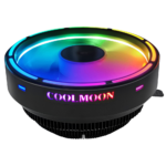 COOLMOON CPO266 CPU Cooling Fan – RGB Air Cooler for Intel & AMD Gaming PCs Sri Lanka