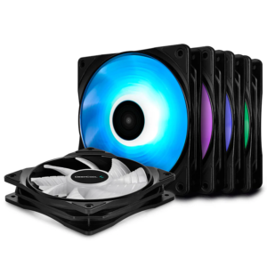 DeepCool ARGB Cooling Fan – High Airflow RGB PC Fan for Gaming Builds