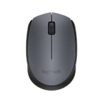 Logitech M177 Wireless Mouse (Grey) – 2.4GHz USB Optical Mouse