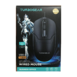 TURBOGEAR Professional Wired Optical Mouse – USB Precision Office Mouse